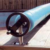 Premium Above ground Reel with decking support stands